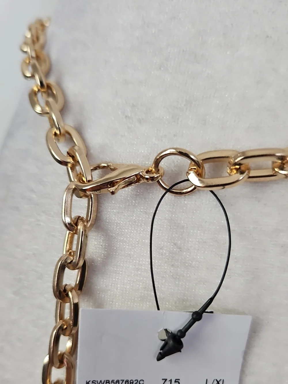 Kate Spade NY NWT Rhinestone Flowers Chain Belt